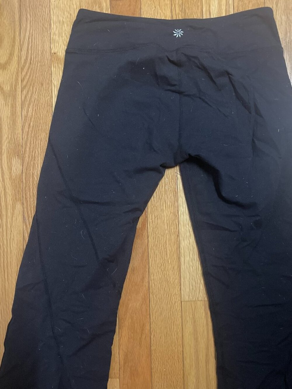 Athleta Yoga Capri Pants Black Size Small